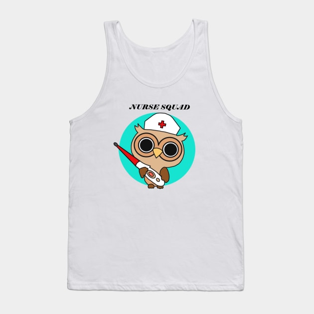 Nurse Squad Tank Top by garciajey